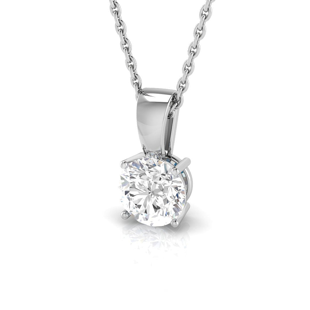 PDR0208 — Pendant - 18k White Gold