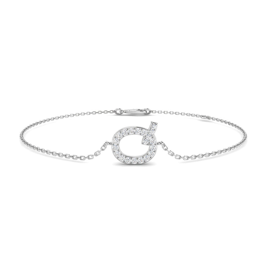 SB2514-Q — Bracelet - 9k White Gold