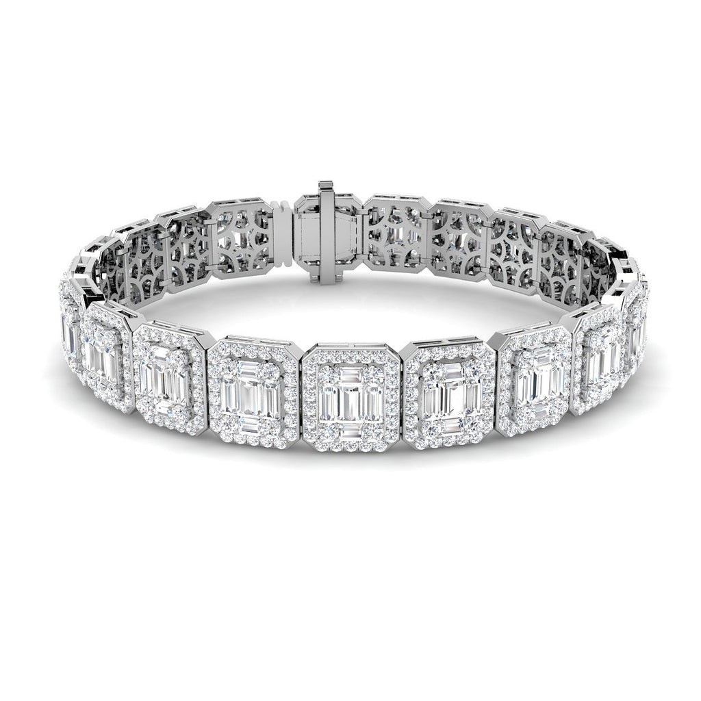 SB1907 — Bracelet - 9k White Gold