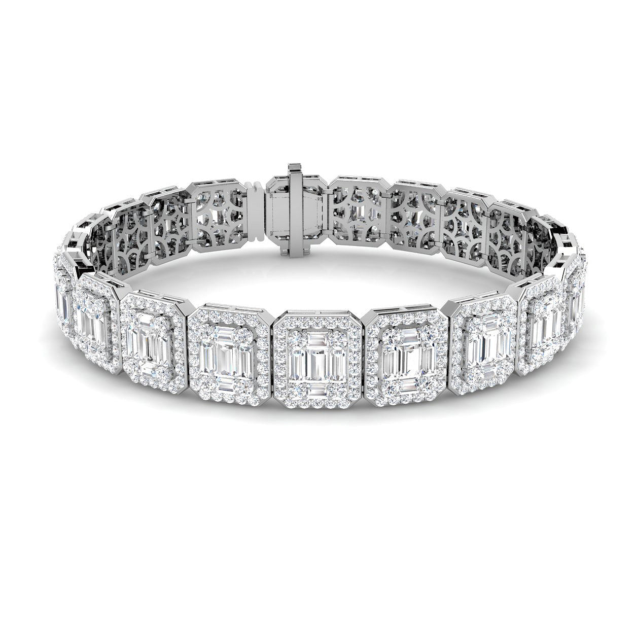 SB1907 — Bracelet - 9k White Gold