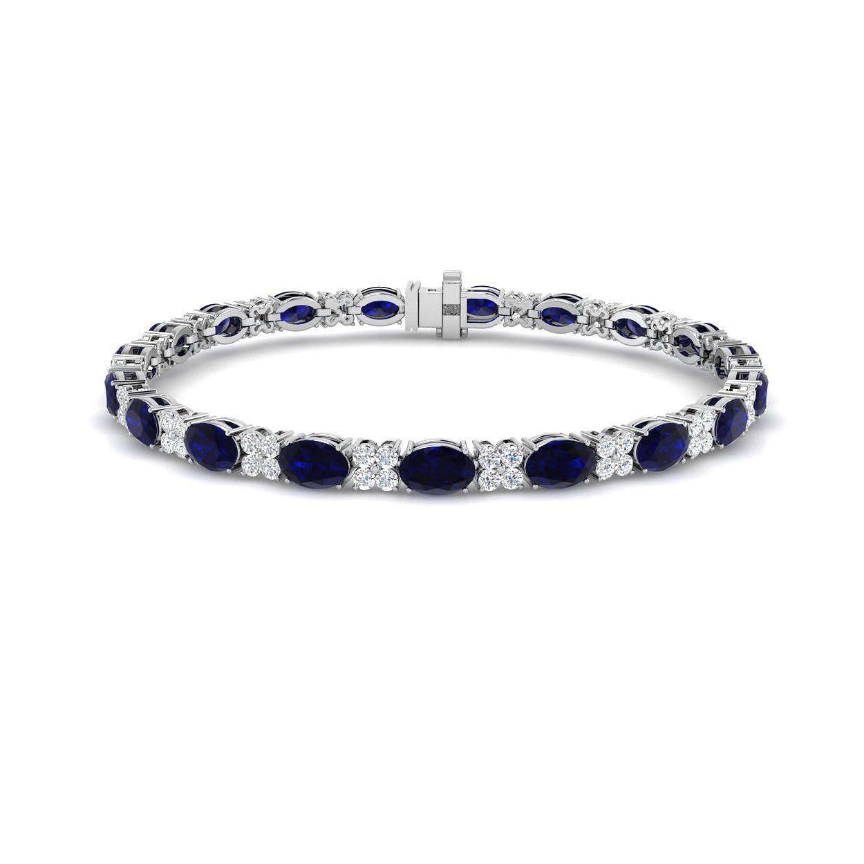SB1972 — Bracelet - 9k White Gold