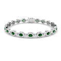 SB2037A — Bracelet - 9k White Gold