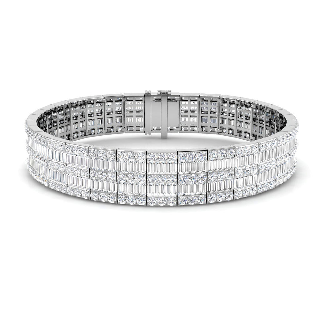 SB2166-7.5 — Bracelet - 9k White Gold