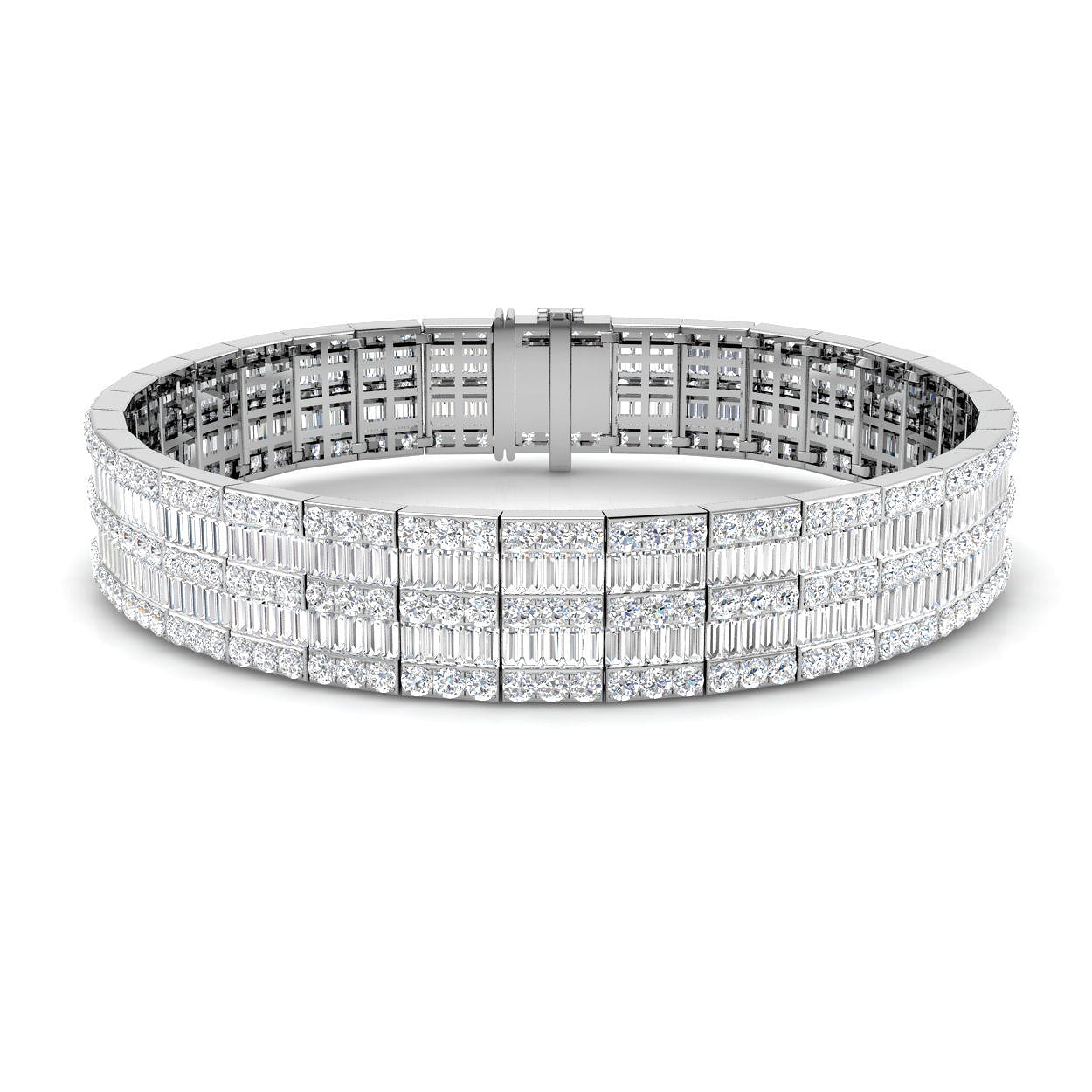 SB2166 — Bracelet - 9k White Gold