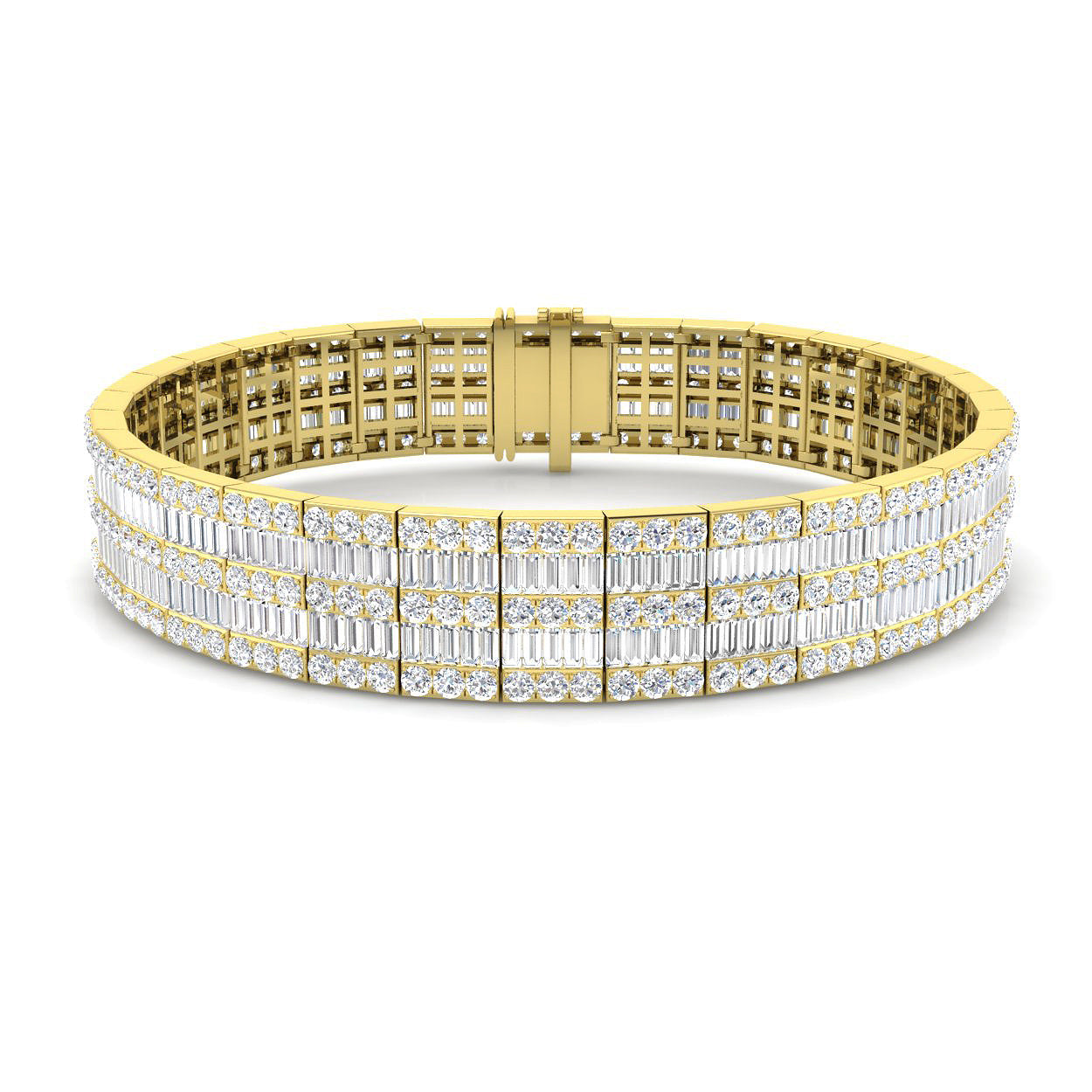 SB2166-7.5 — Bracelet - 9k Yellow Gold