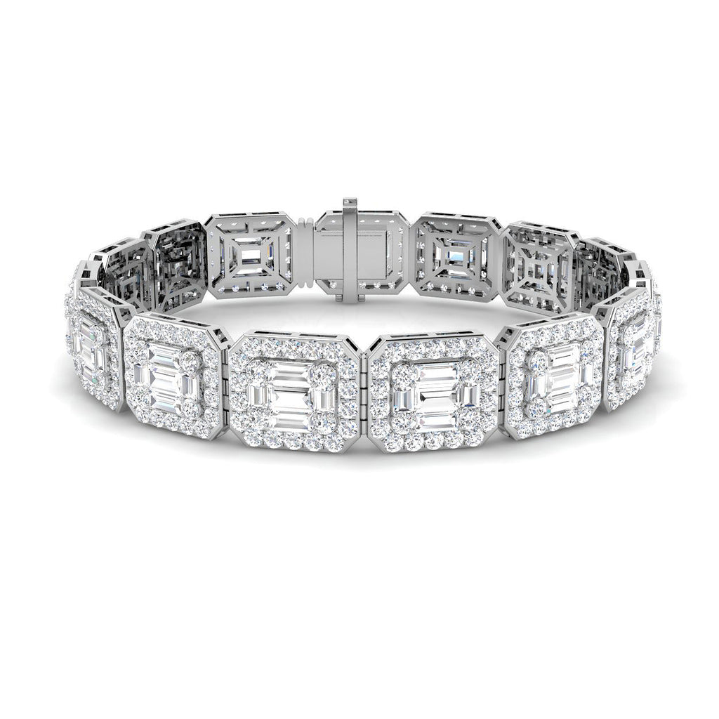 SB2168 — Bracelet - 9k White Gold