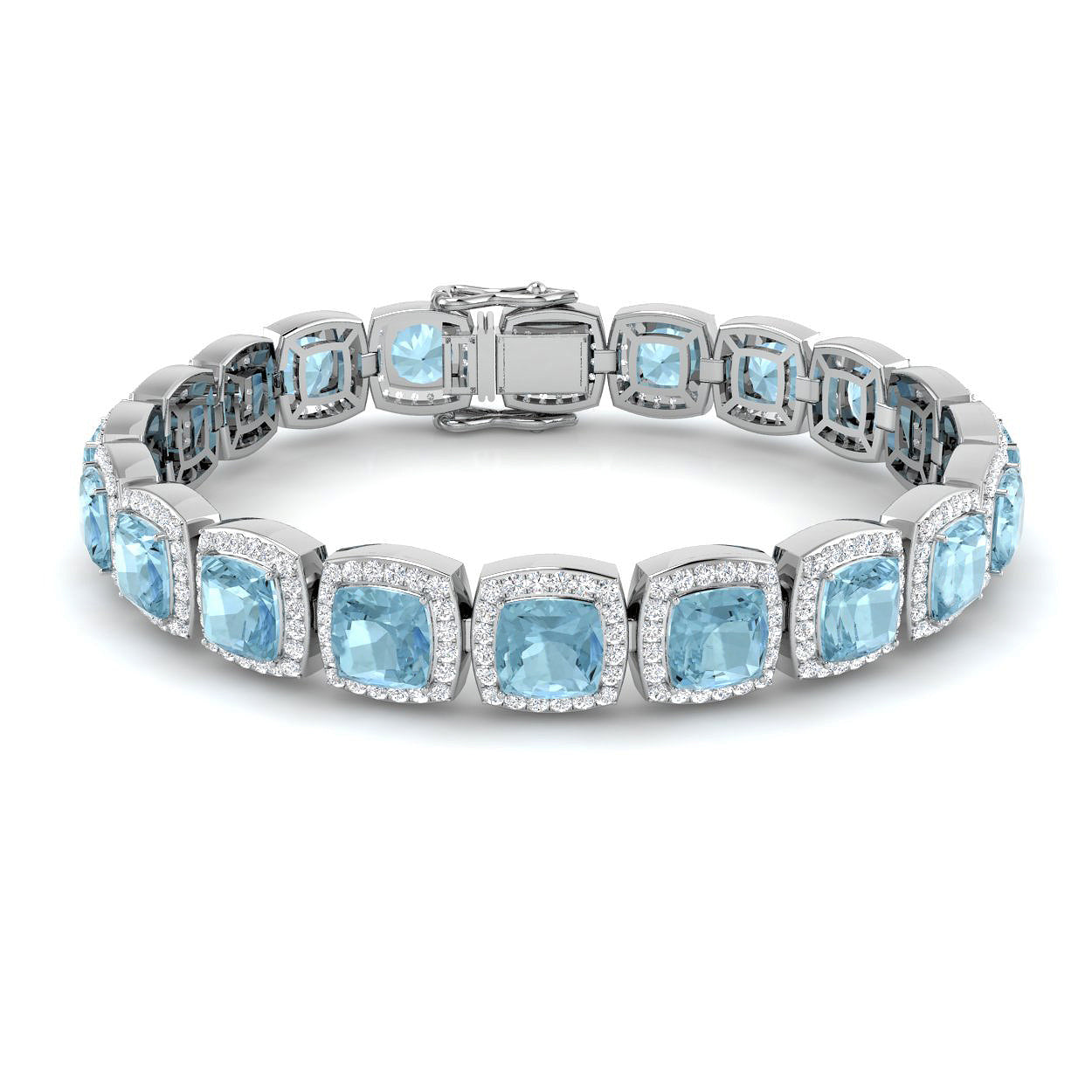 SB2304 — Bracelet - 9k White Gold