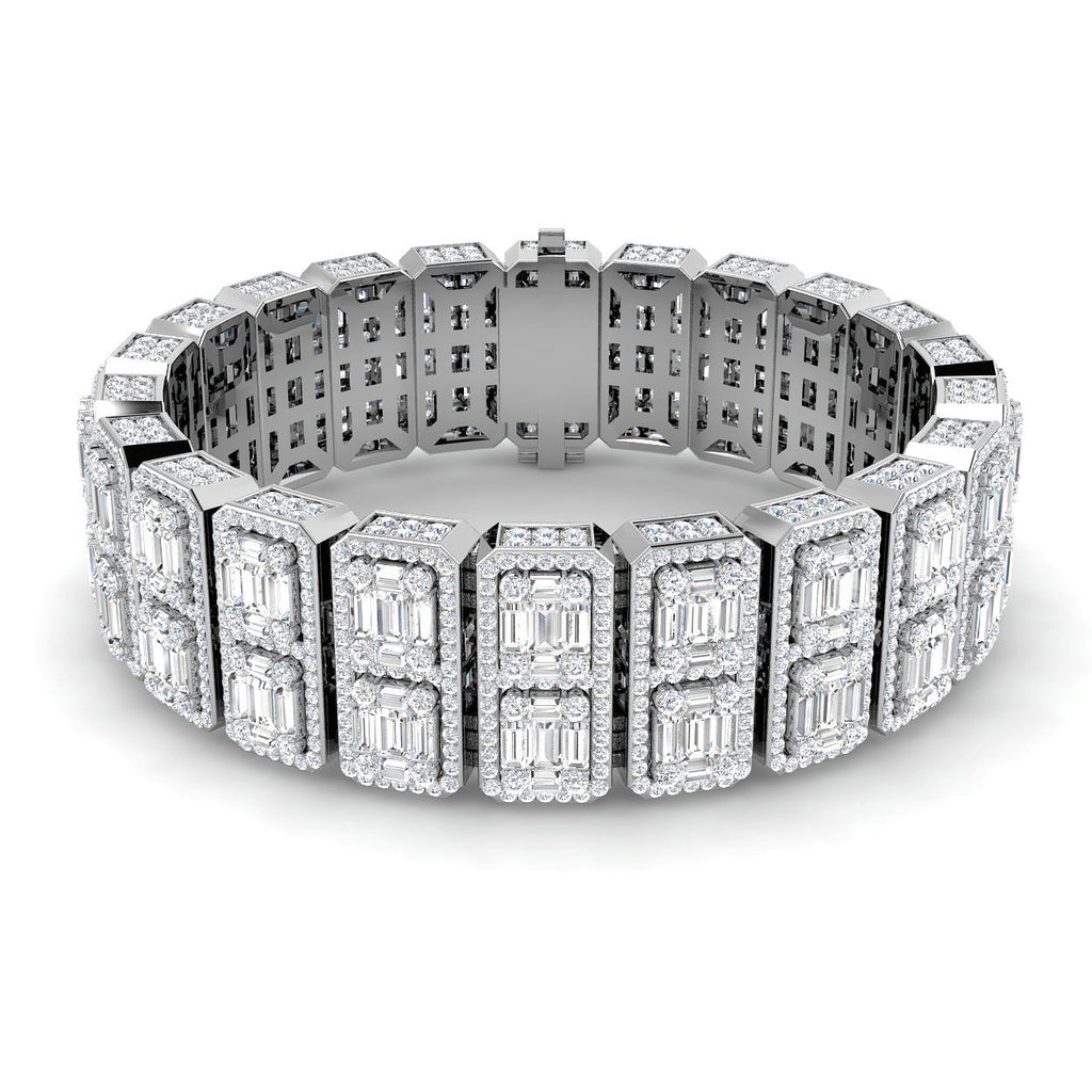 SB1816 — Bracelet - 9k White Gold