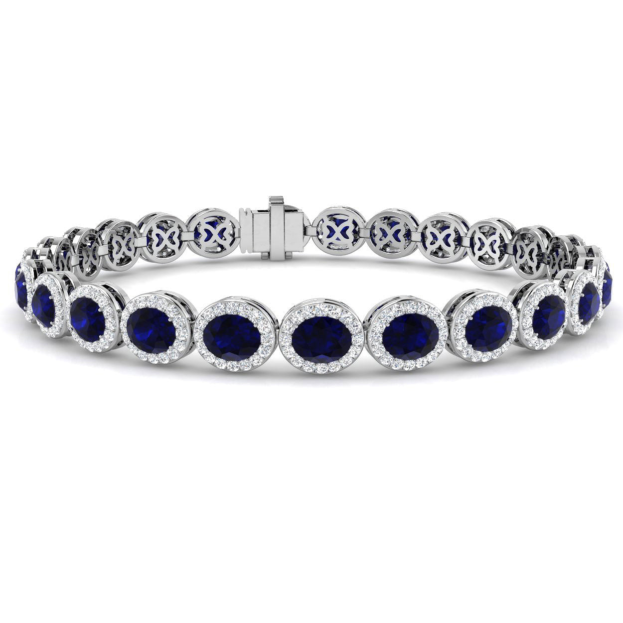 SB1851 — Bracelet - 9k White Gold