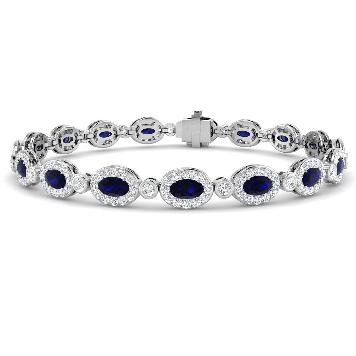SB1910 — Bracelet - 9k White Gold