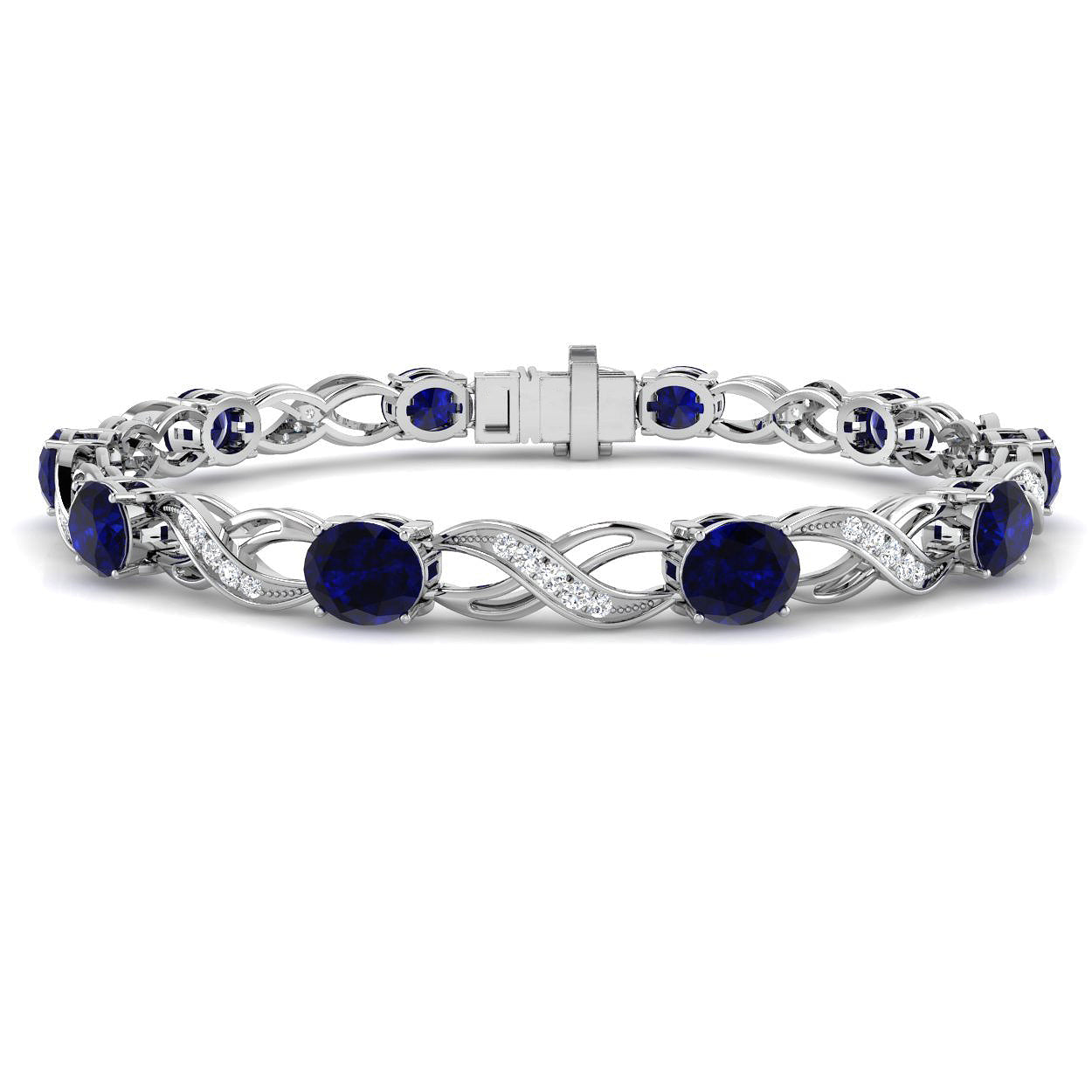 SB1926 — Bracelet - 9k White Gold