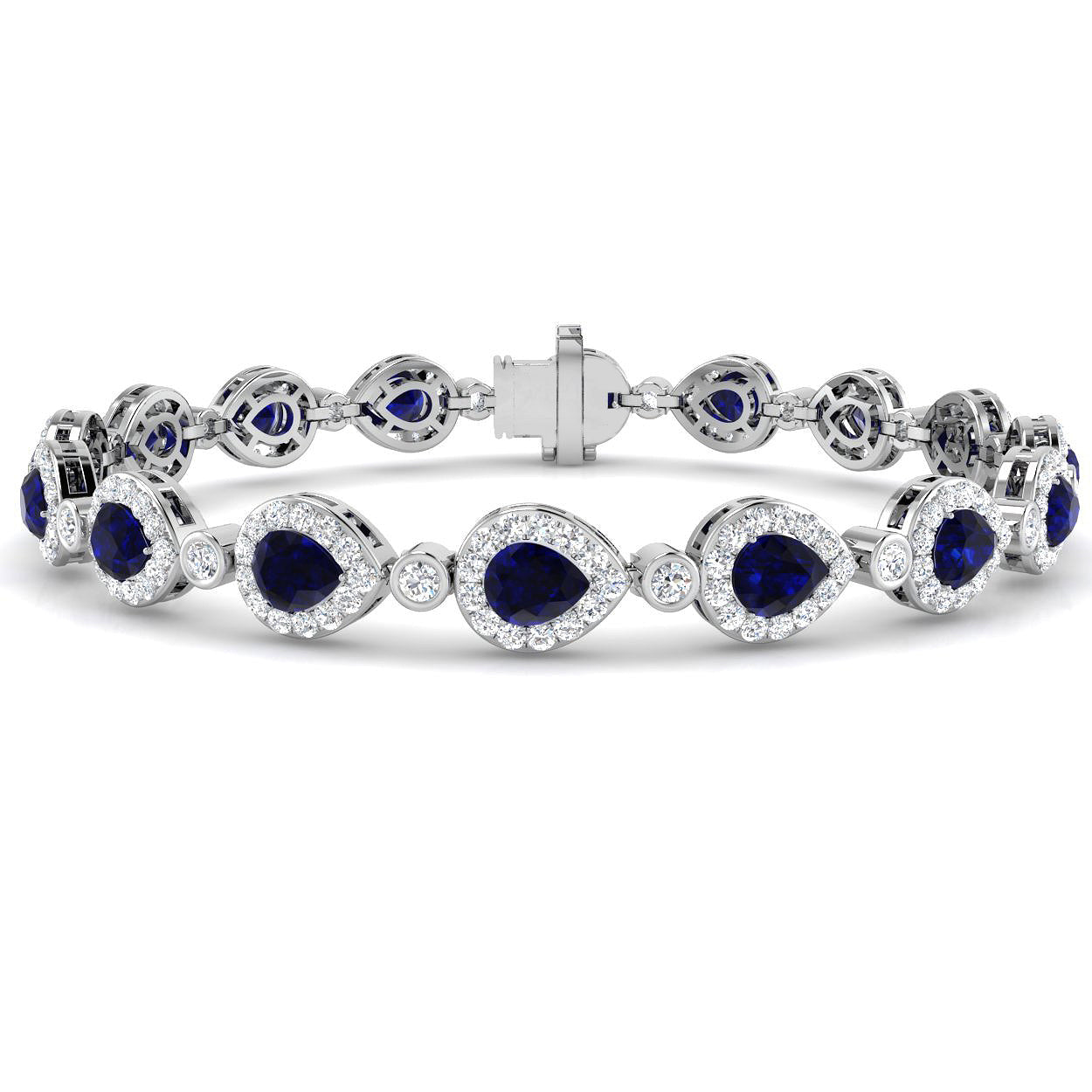SB1986 — Bracelet - 9k White Gold