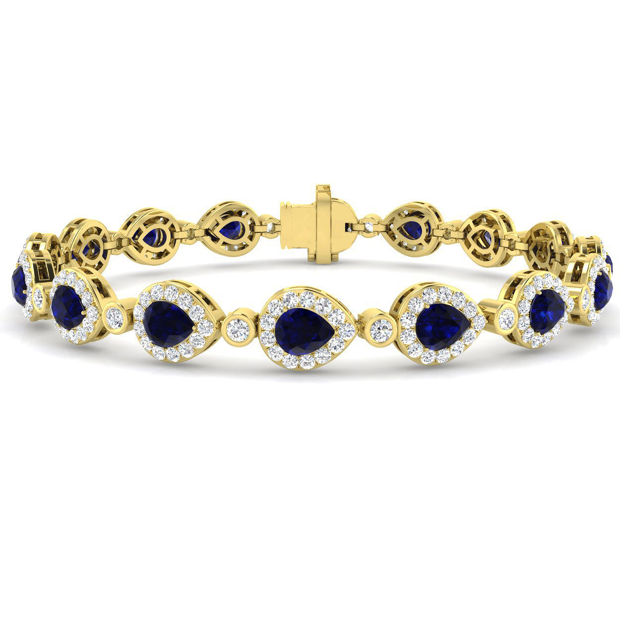 SB1986 — Bracelet - 9k Yellow Gold