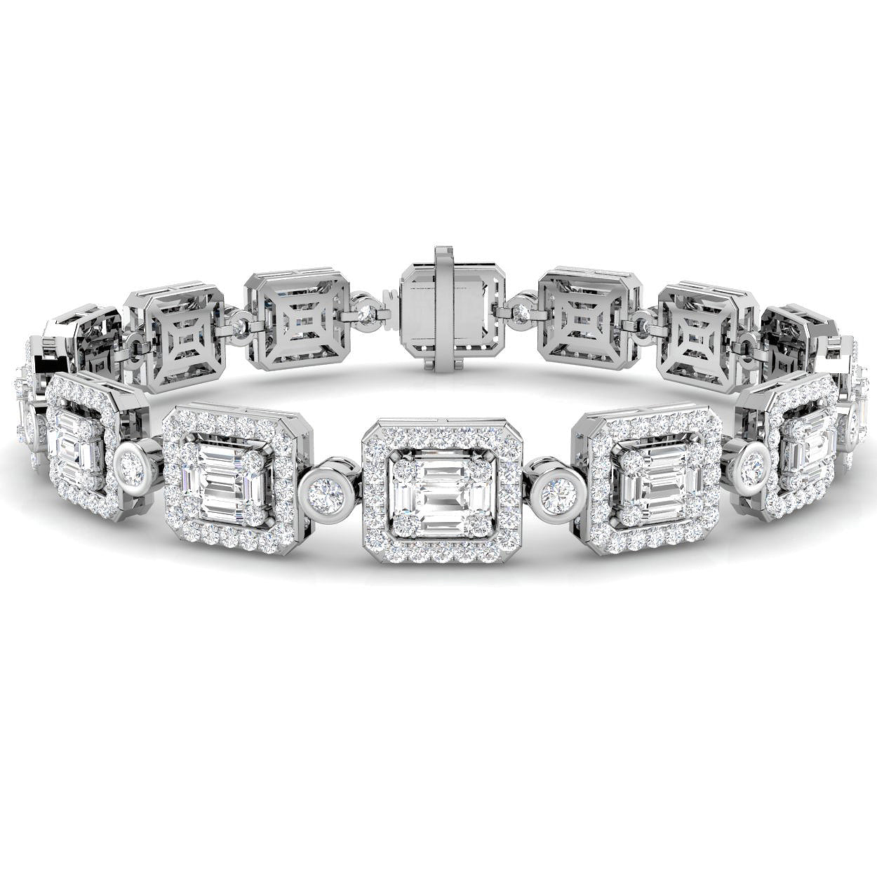 SB1991 — Bracelet - 9k White Gold
