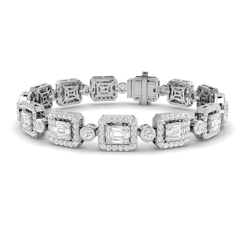 SB2001 — Bracelet - 9k White Gold
