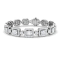 SB2001 — Bracelet - 9k White Gold