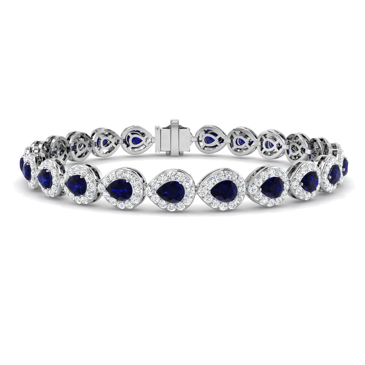 SB2036 — Bracelet - 9k White Gold