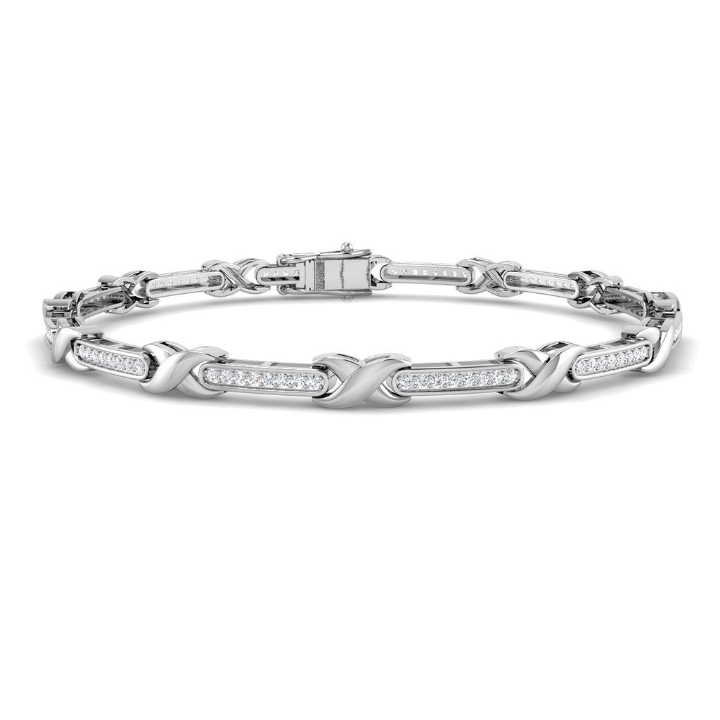 SB2042 — Bracelet - 9k White Gold