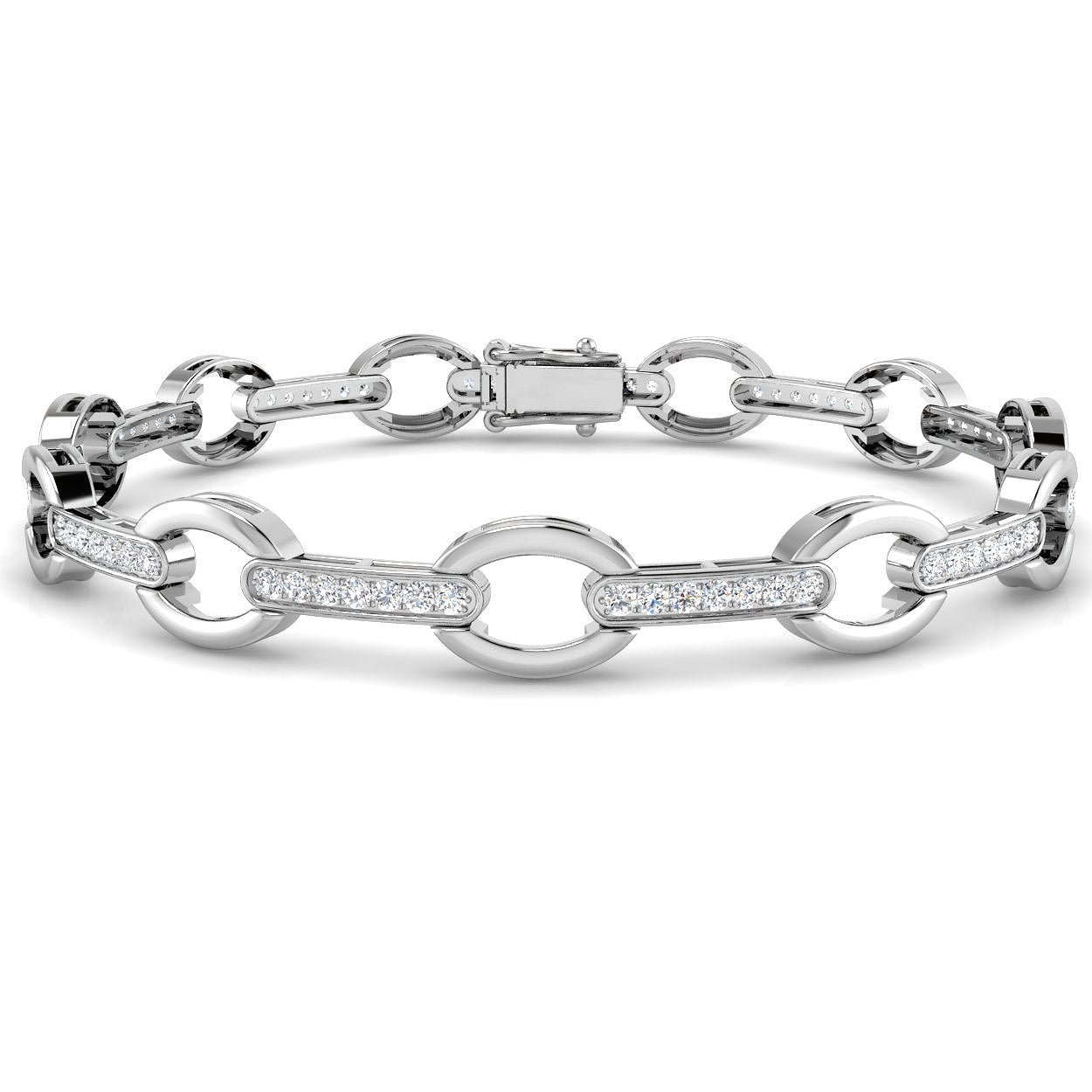 SB2054 — Bracelet - 9k White Gold