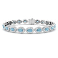 SB2057 — Bracelet - 9k White Gold