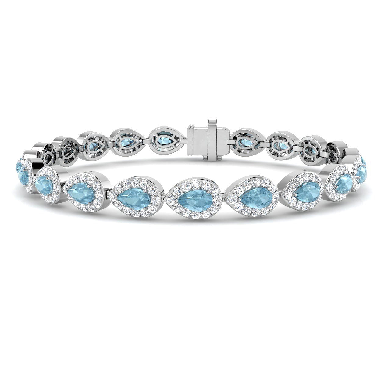 SB2057 — Bracelet - 9k White Gold