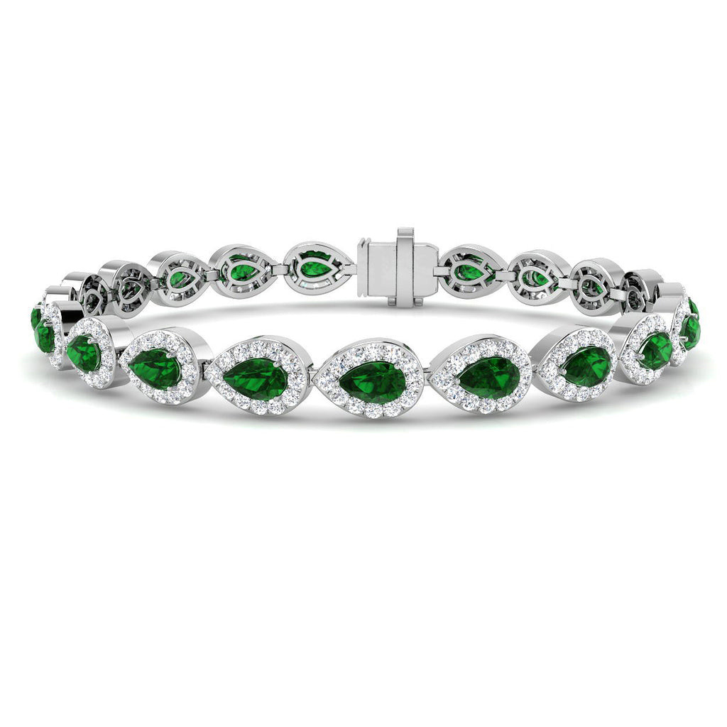SB2057A — Bracelet - 9k White Gold