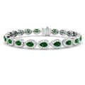 SB2057A — Bracelet - 9k White Gold