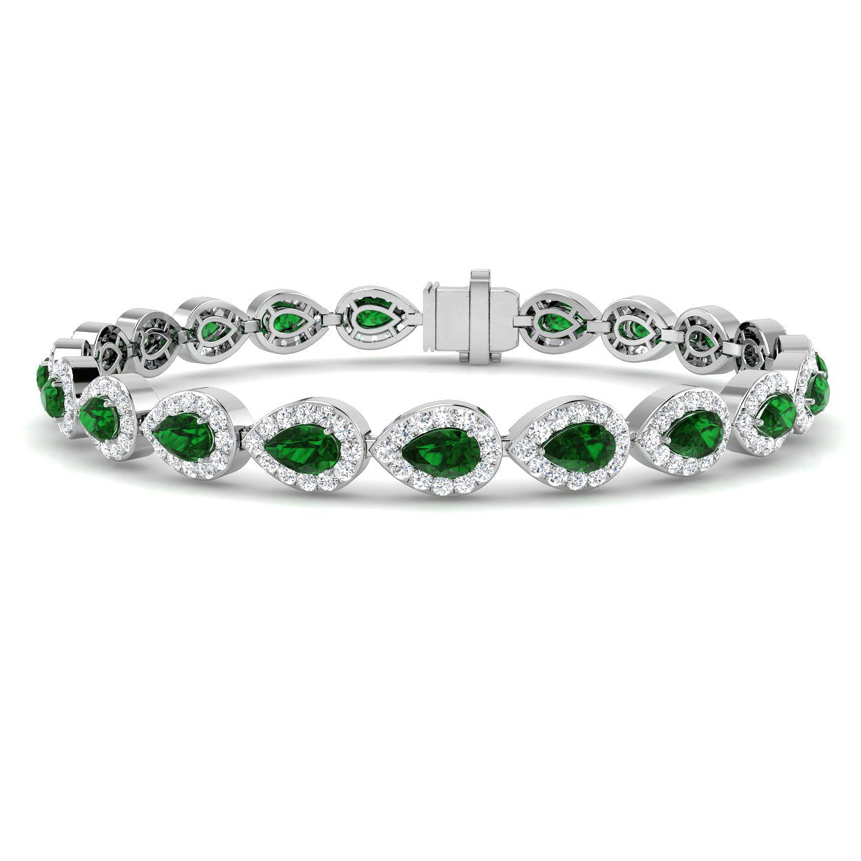 SB2057A — Bracelet - 9k White Gold
