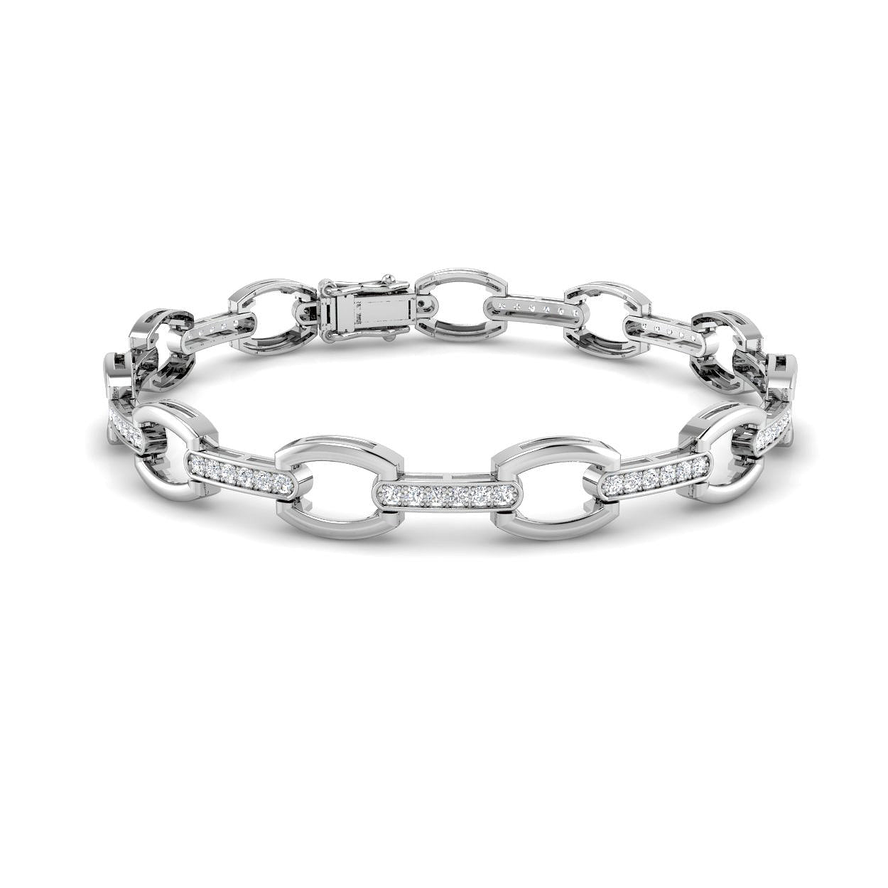 SB2062 — Bracelet - 9k White Gold