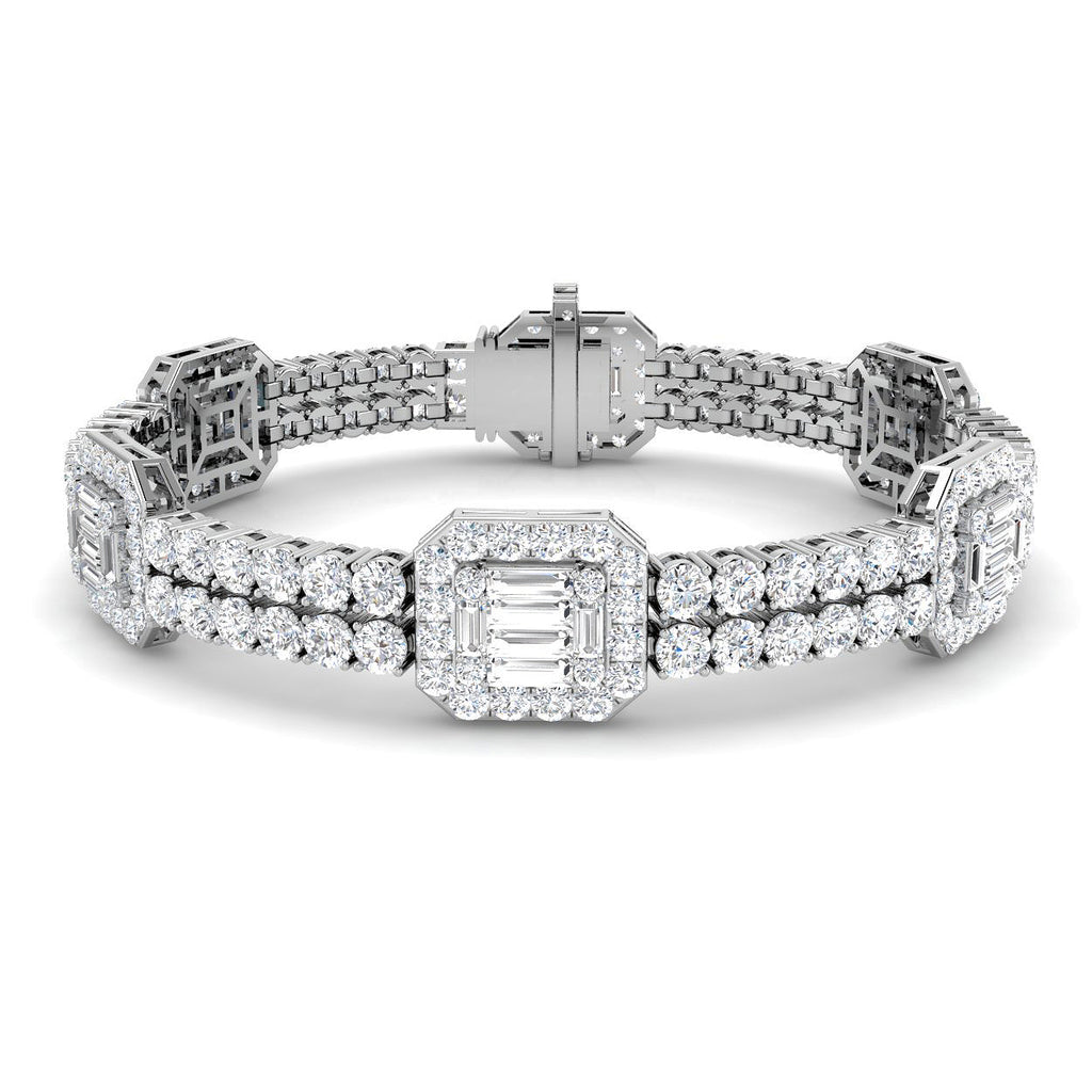 SB2110 — Bracelet - 9k White Gold