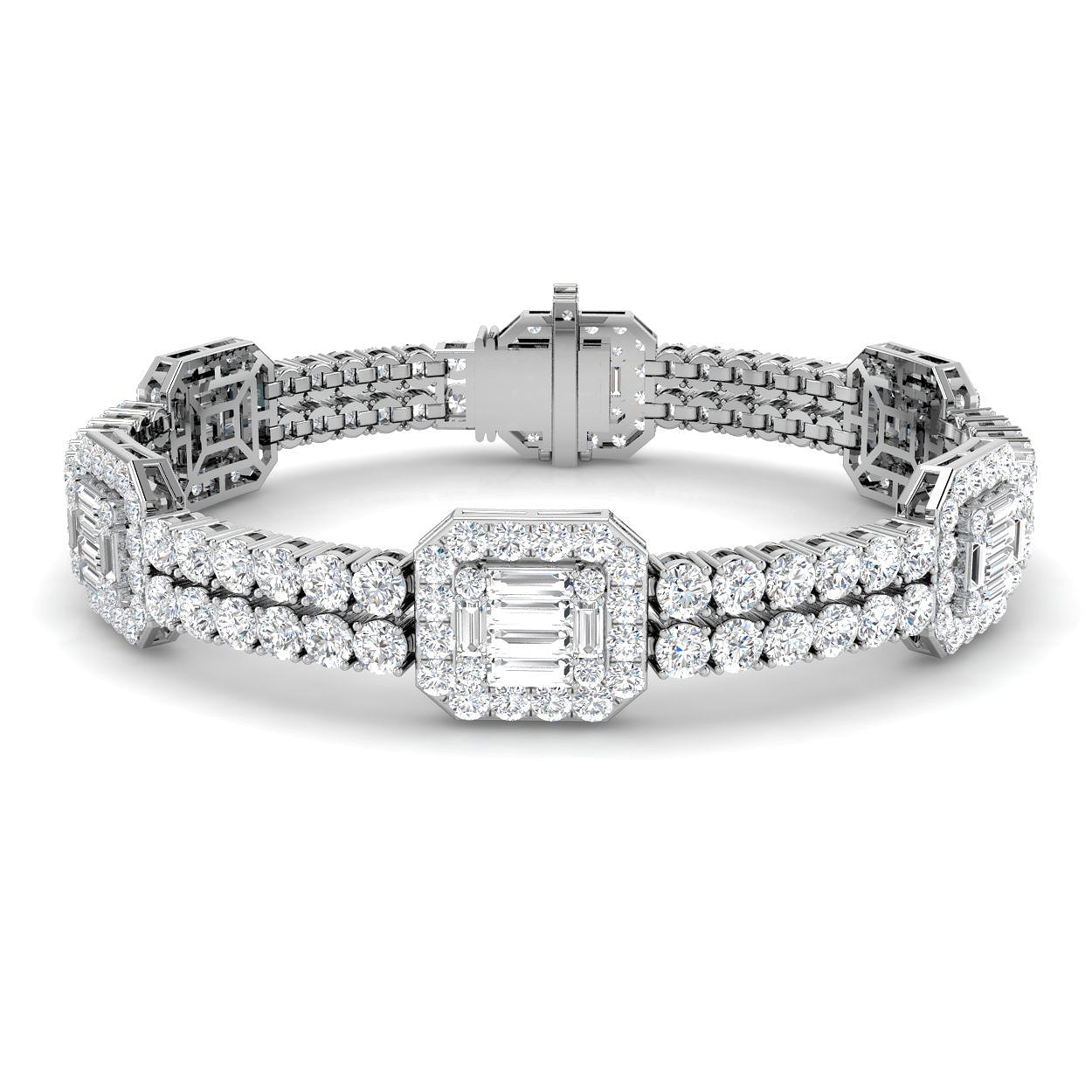 SB2110 — Bracelet - 9k White Gold
