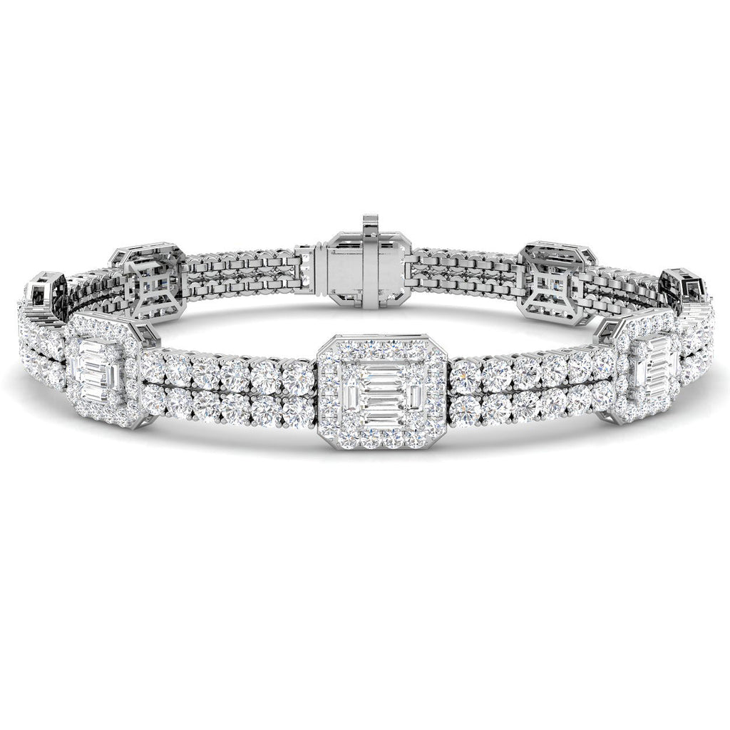 SB2111 — Bracelet - 9k White Gold