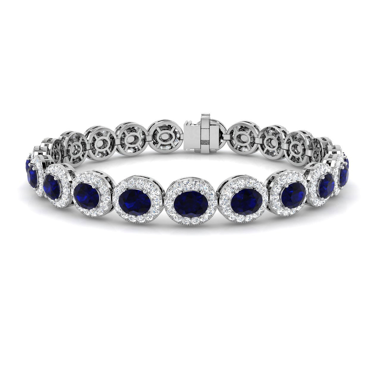 SB2135 — Bracelet - 9k White Gold