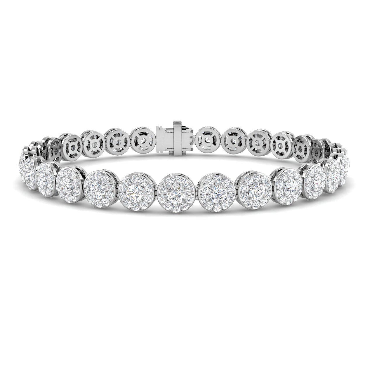SB2136 — Bracelet - 9k White Gold
