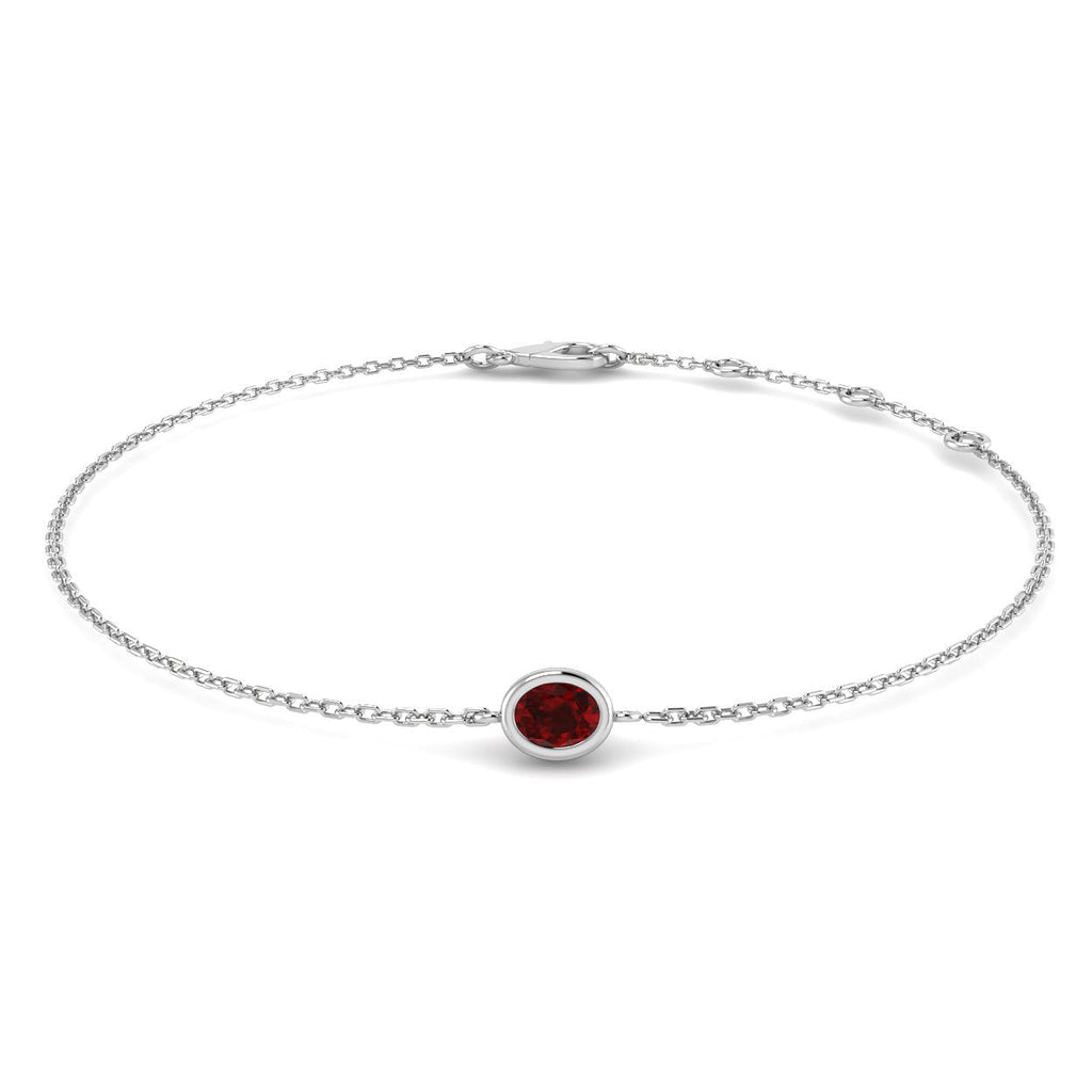SB2149-4X3 — Bracelet - 9k White Gold