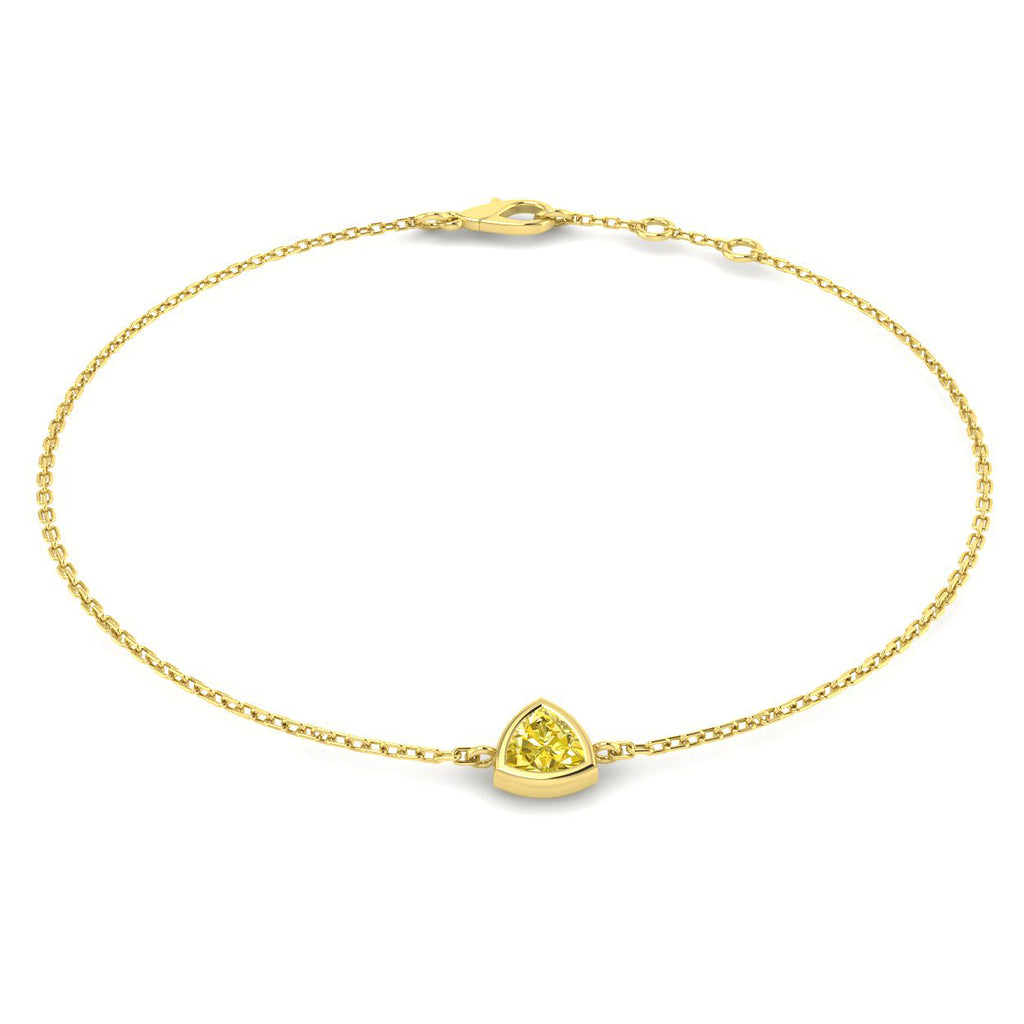 SB2151-3.9MM- — Bracelet - 18k Yellow Gold