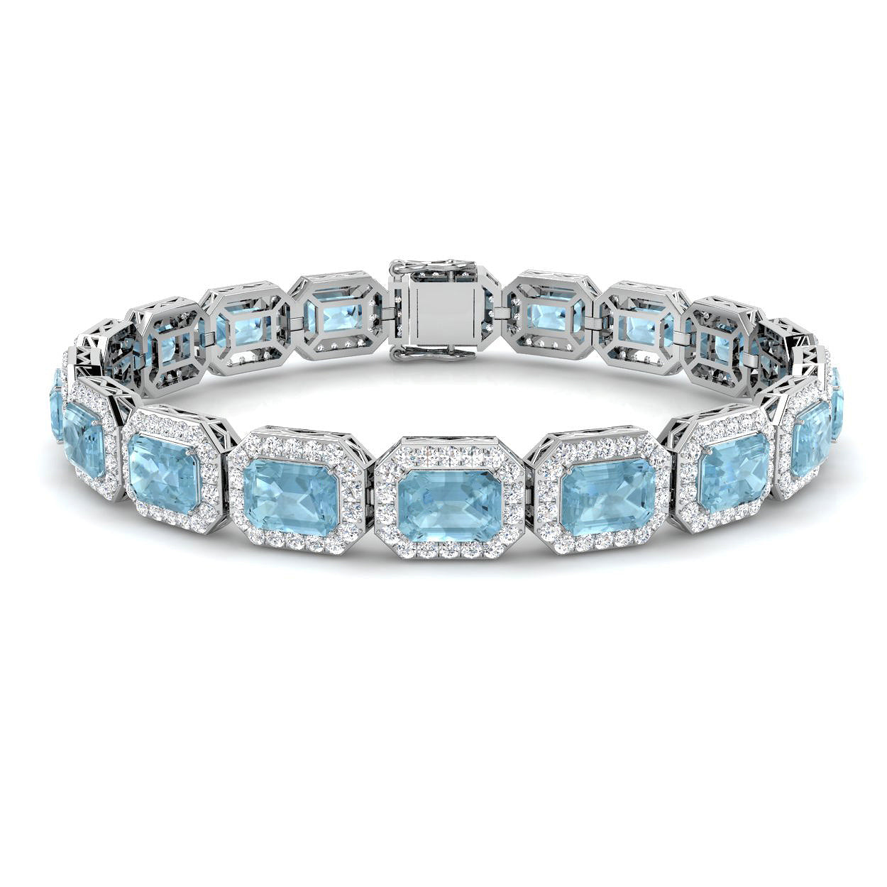 SB2172 — Bracelet - 9k White Gold