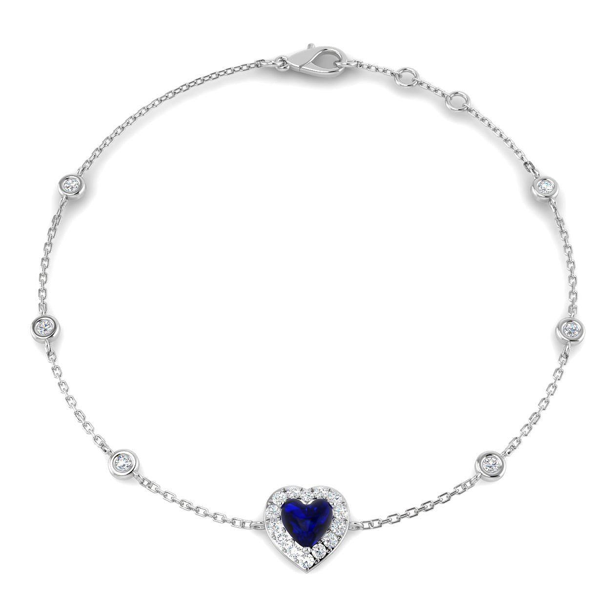 SB2197 — Bracelet - 9k White Gold
