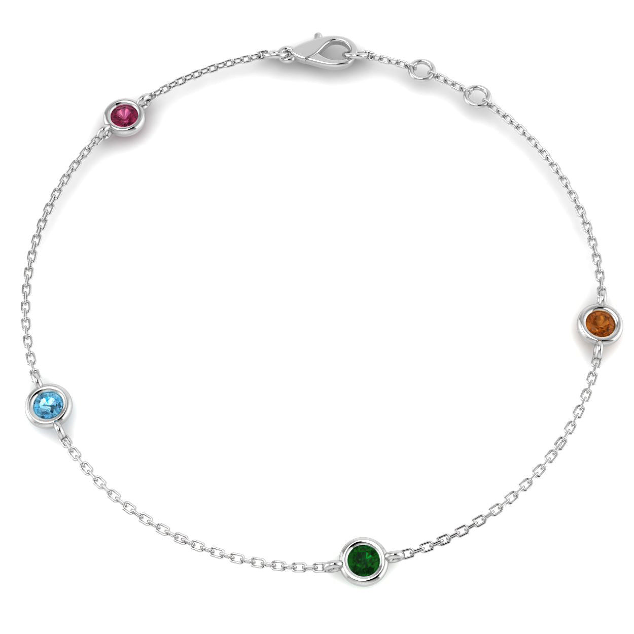 SB2266A — Bracelet - 9k White Gold