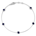 SB2266 — Bracelet - 9 KT White Gold