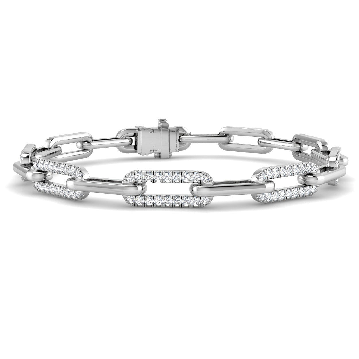 SB2284B — Bracelet - 9k White Gold