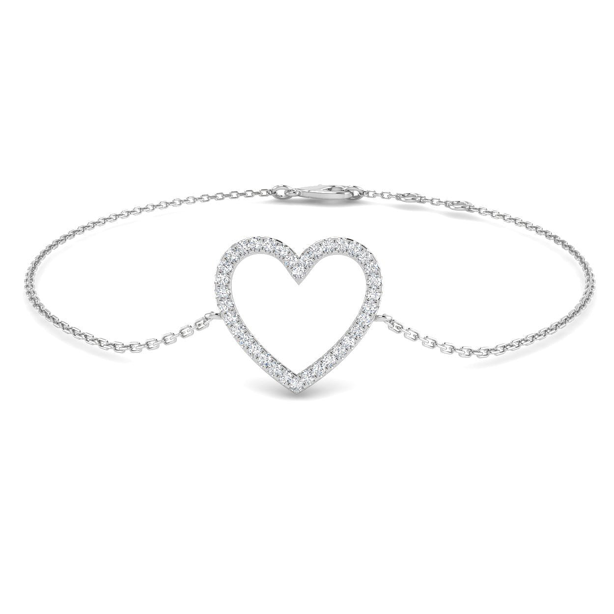 SB2289 — Bracelet - 9k White Gold