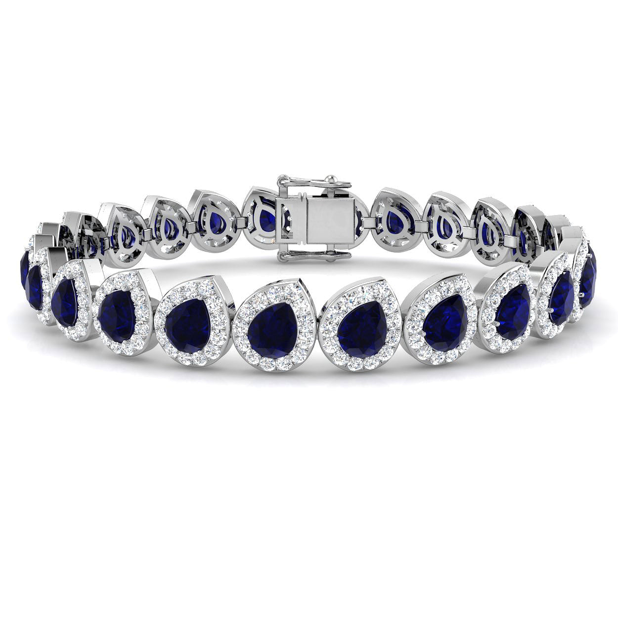SB2292 — Bracelet - 9k White Gold