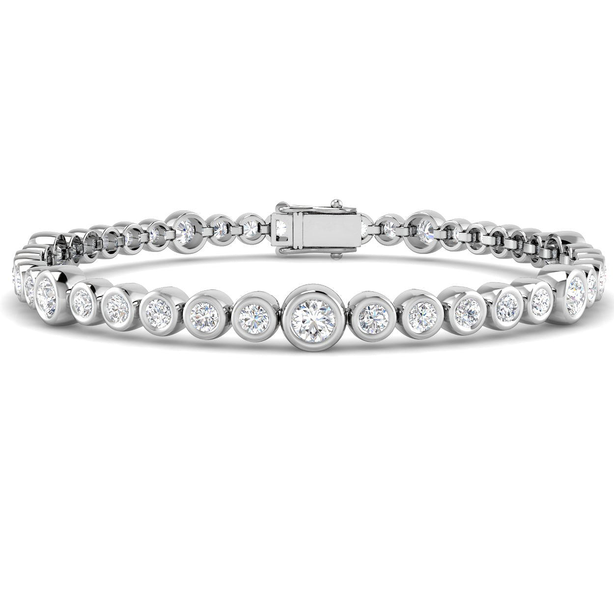SB2300 — Bracelet - 9k White Gold