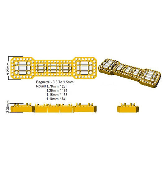 SB2377 — Bracelet - 9k Yellow Gold detail