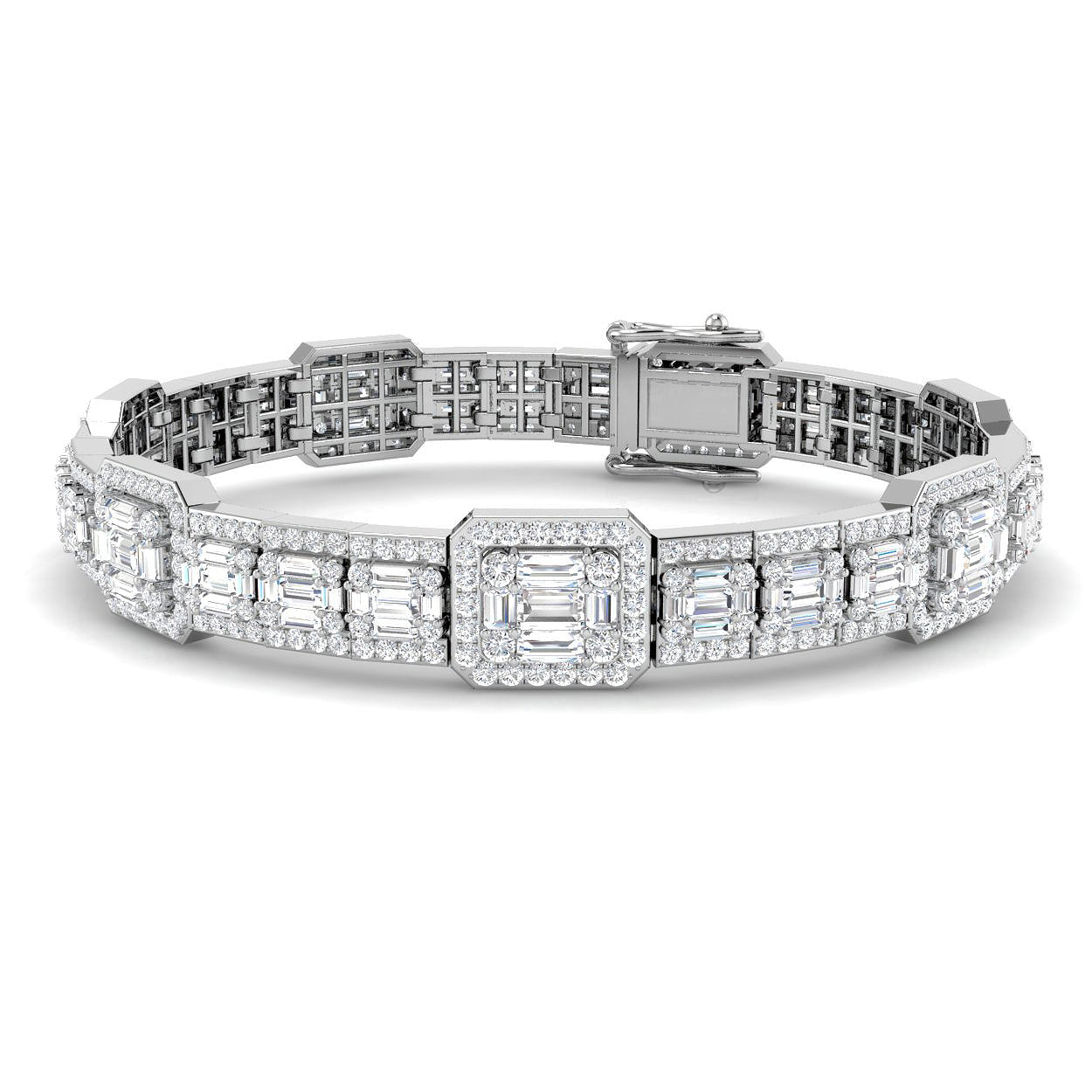 SB2377 — Bracelet - 9k White Gold