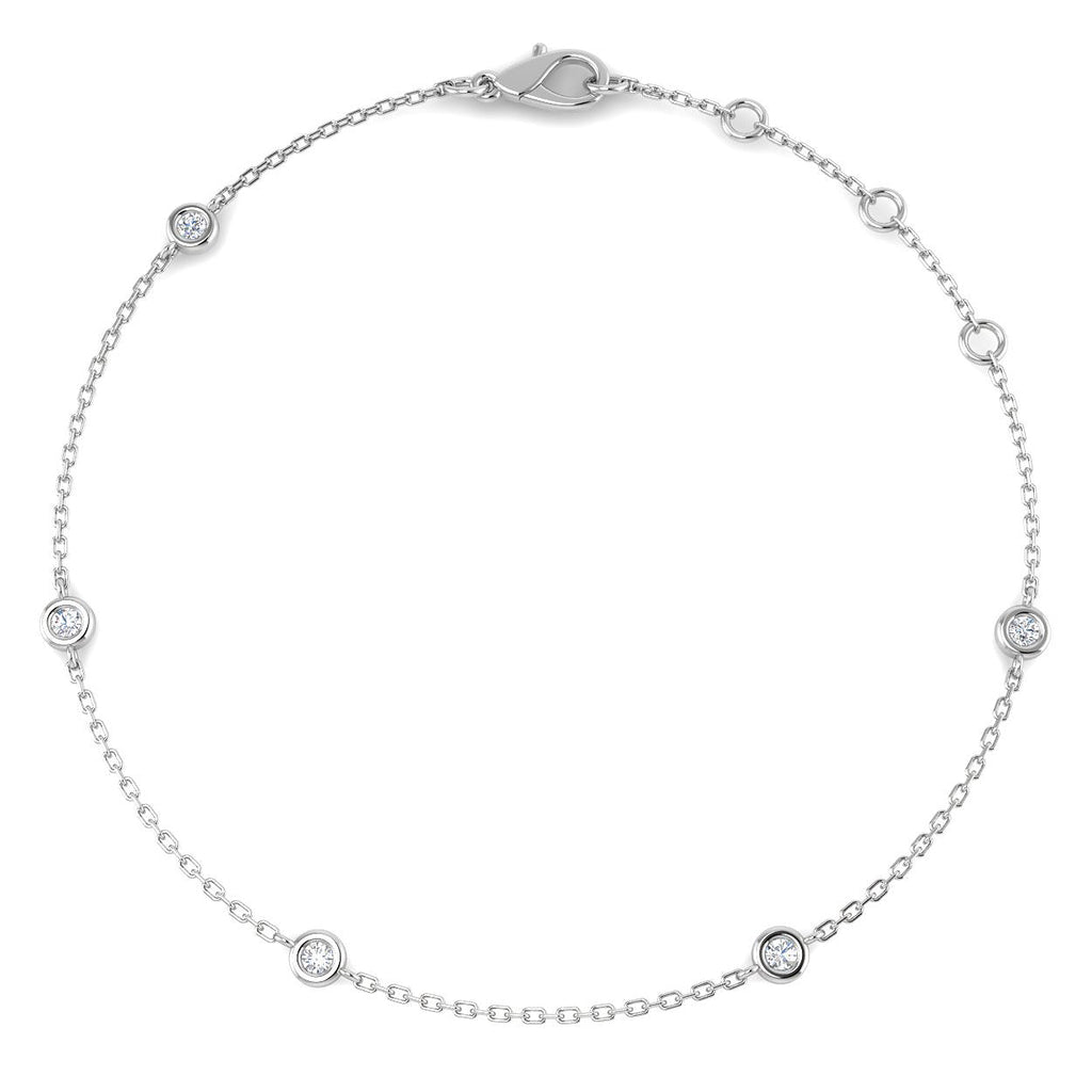 SB2380 — Bracelet - 9k White Gold