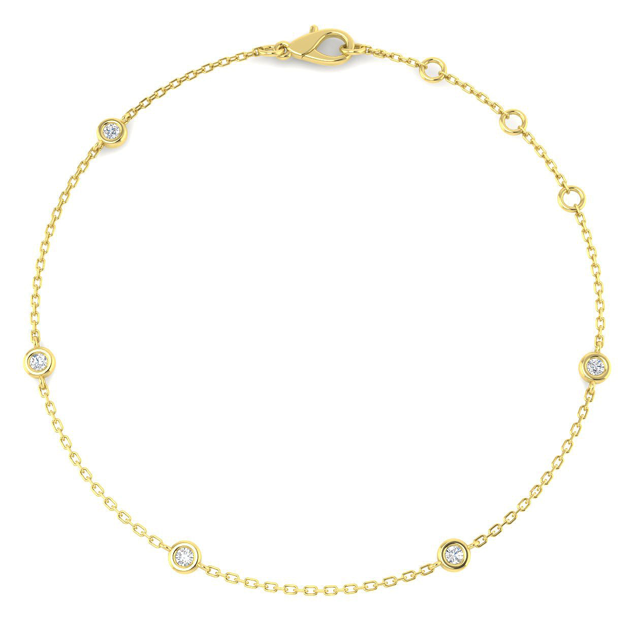 SB2380 — Bracelet - 9k Yellow Gold