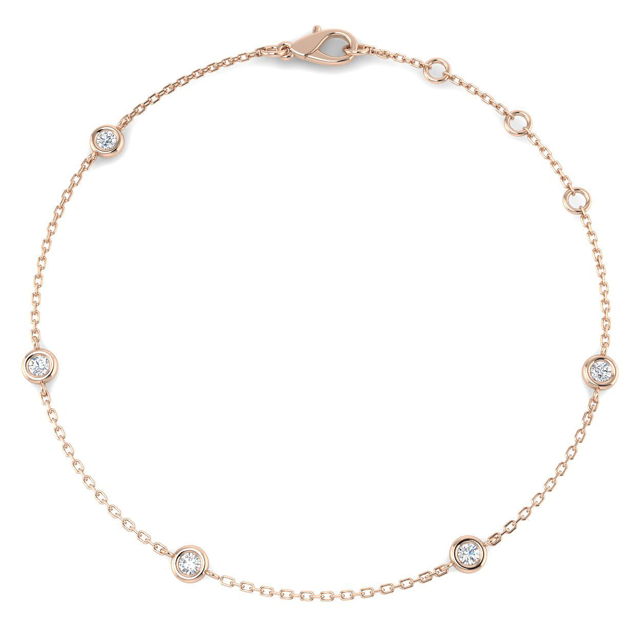 SB2381 — Bracelet - 9k Rose Gold