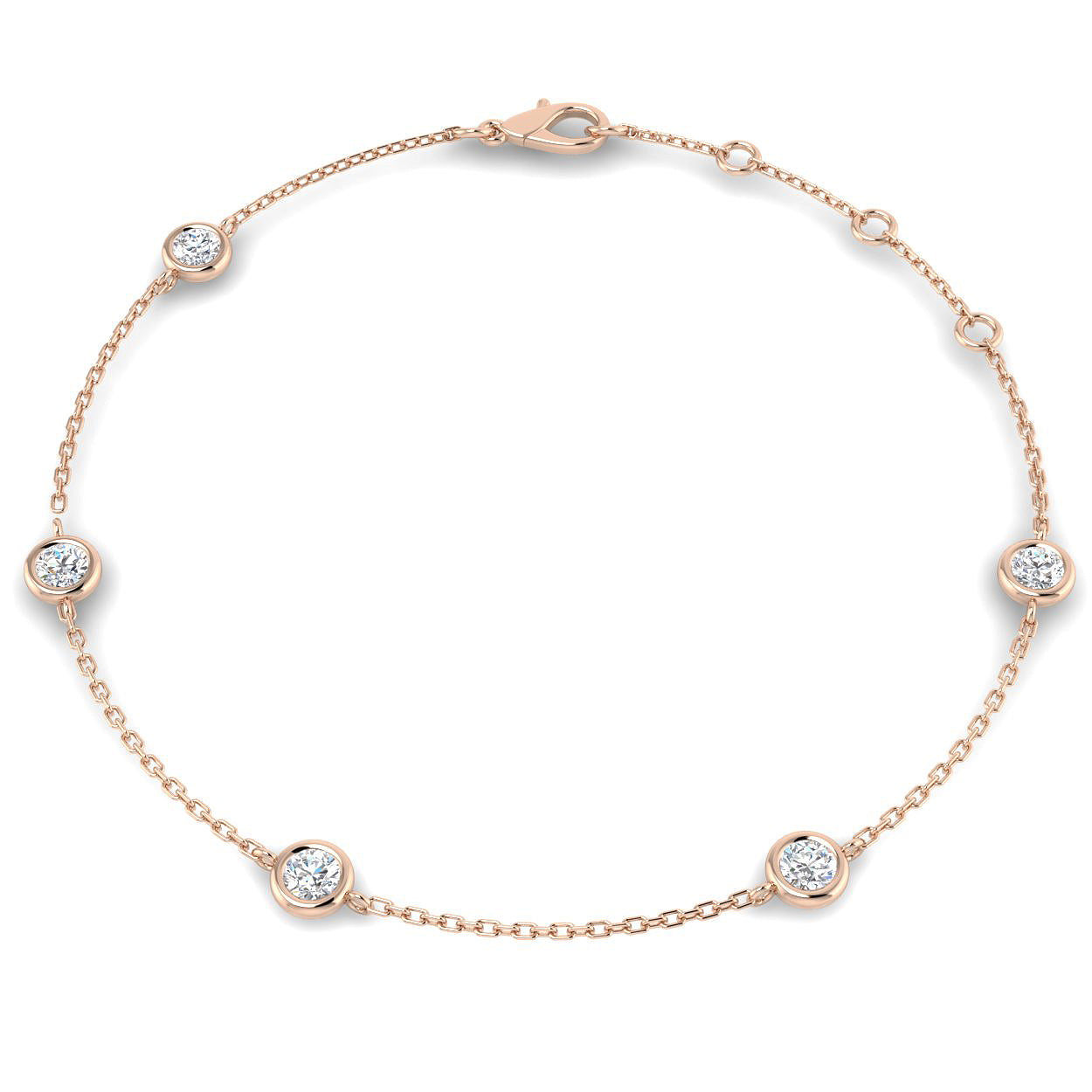 SB2382 — Bracelet - 9k Rose Gold